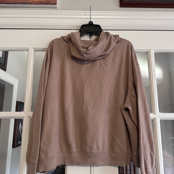 French Laundry Tan Cowl Neck Jacket - Picture 3 of 3